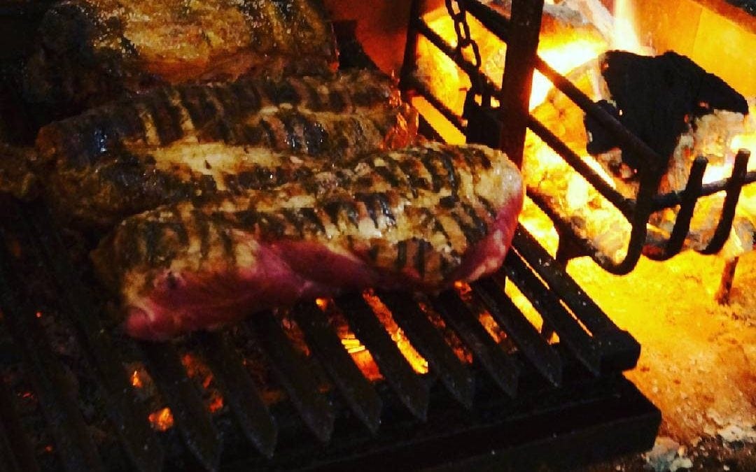 Photo of an asado